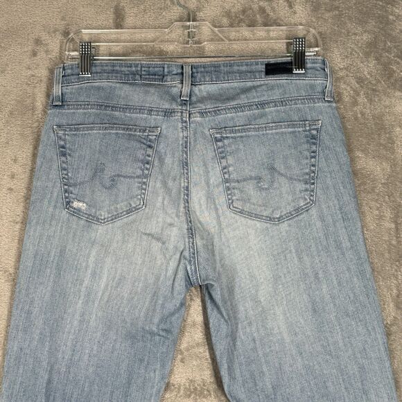 AG Adriano Goldschmied Jeans Womens 4 28" Blue Skinny Fading Everyday Casual - Picture 5 of 11